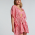 Beach Kaftan, Pink