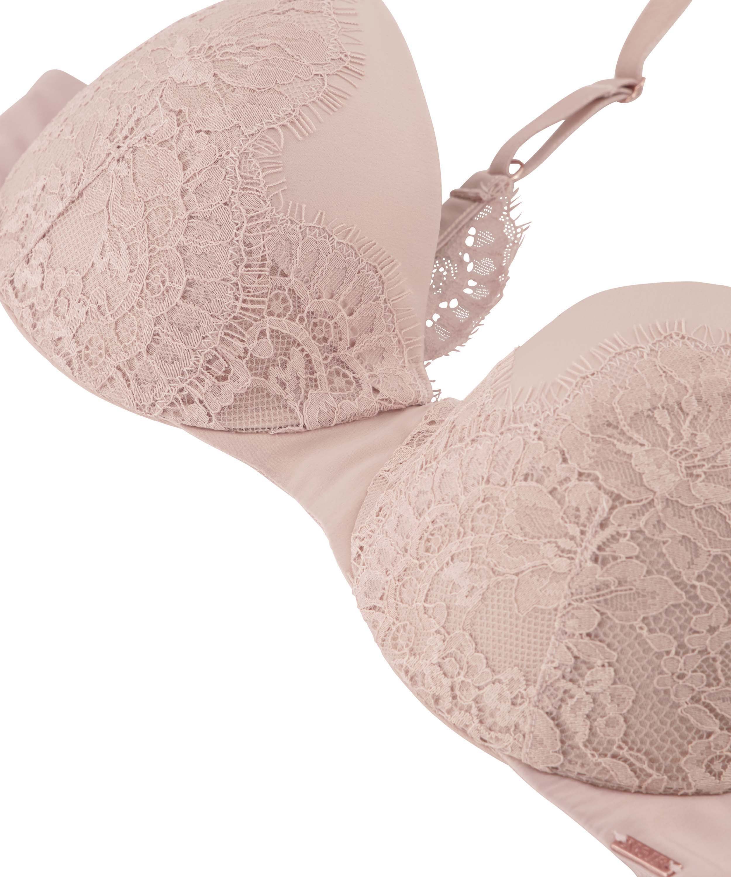 Chalice Padded Underwired Bra, Pink, main