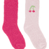 2 pairs of socks Cosy, Pink