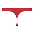Invisible thong Stripe mesh, Red