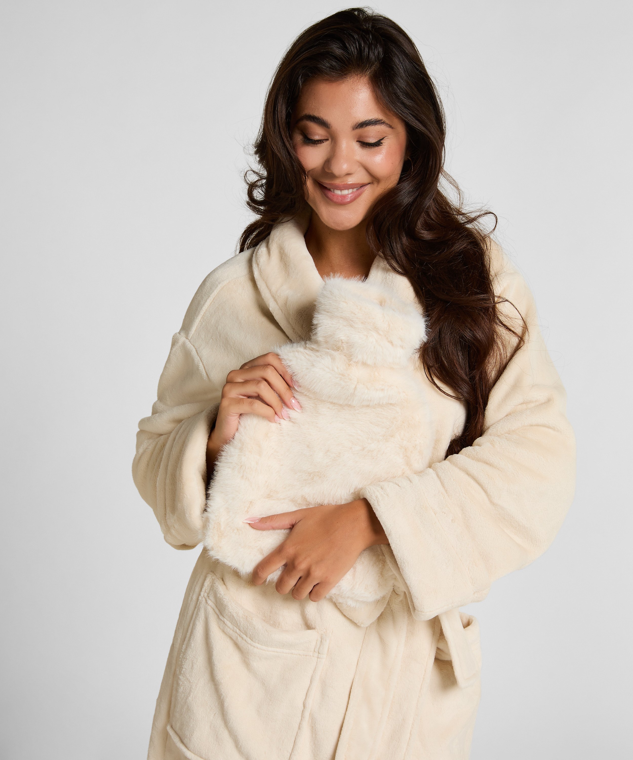 Hot Water Bottle, White, main