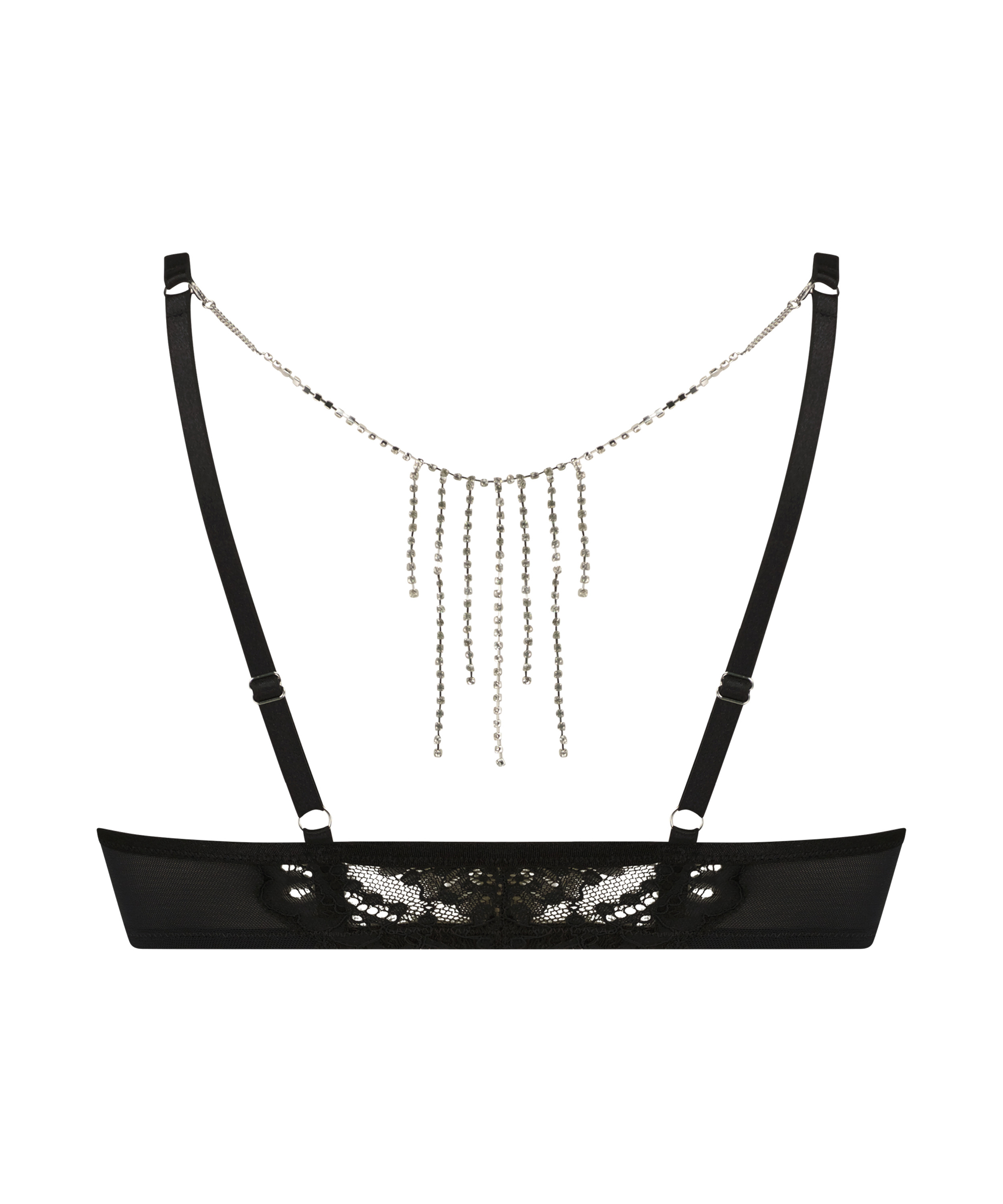 Samantha Padded Underwired Bra, Black, main