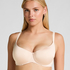 Smooth Padded Underwired Bra, Beige