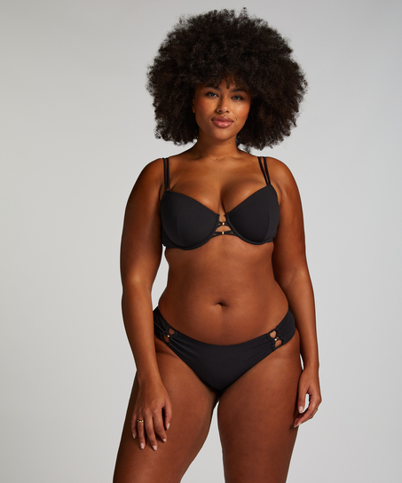 Holbox Rio Bikini Bottoms, Black