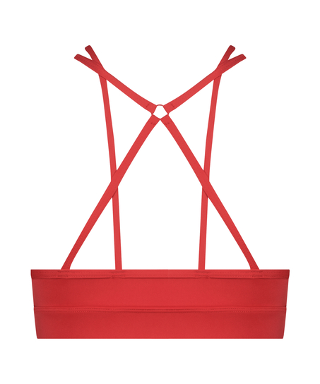 HKMX The Nadi sports bra level 1, Red