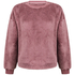 Longsleeved Top Fluffy Fleece, Pink