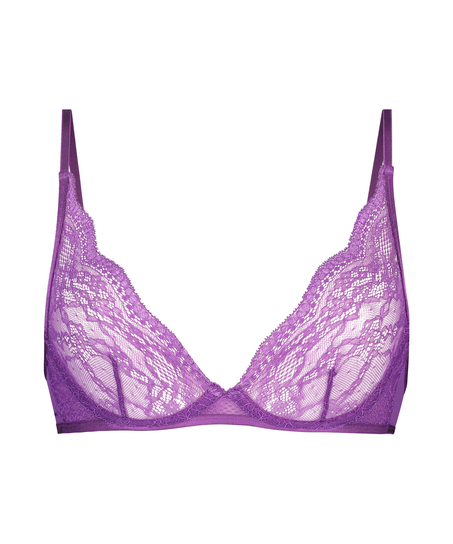 Isabelle Non-Padded Underwired Bra, Purple