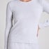 Long Sleeve Top Pointelle, Gray