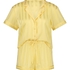 Satin Pyjama Set, Yellow