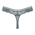 Gianni extra low rise thong, Blue