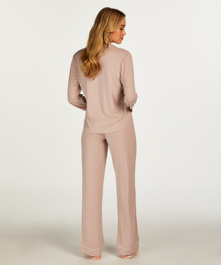 Essential Jersey Pants, Beige