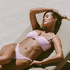 Bandeau Bikini Top Alicante, Pink