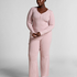 Pointelle Pyjama Pants, Pink