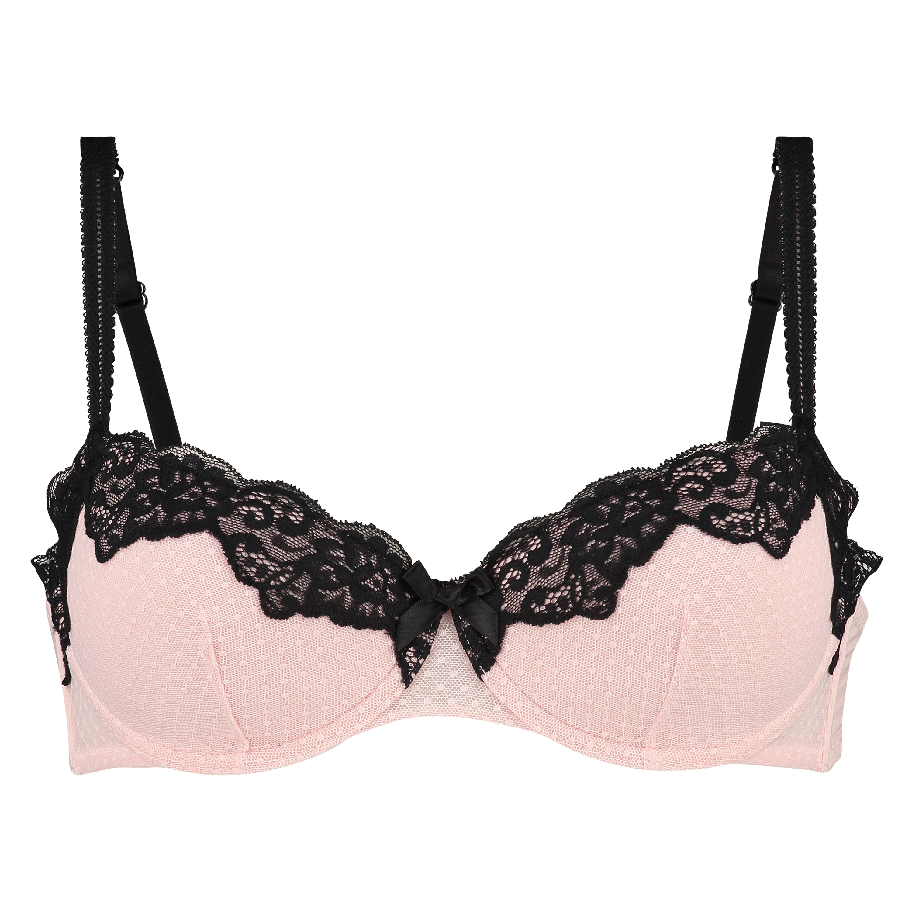 Marion Padded Underwired Bra, Pink, main