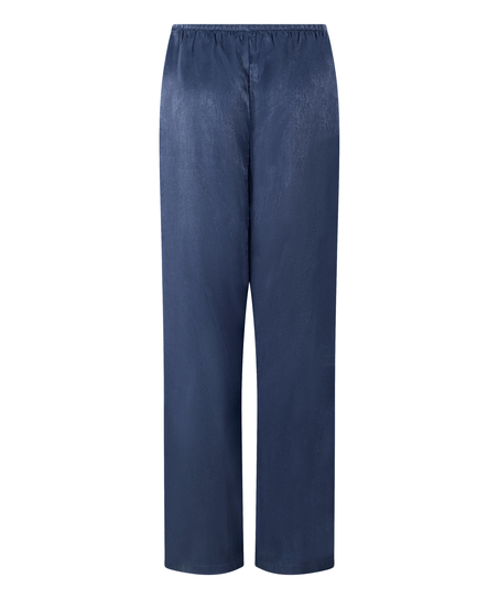 Satin Trousers, Blue
