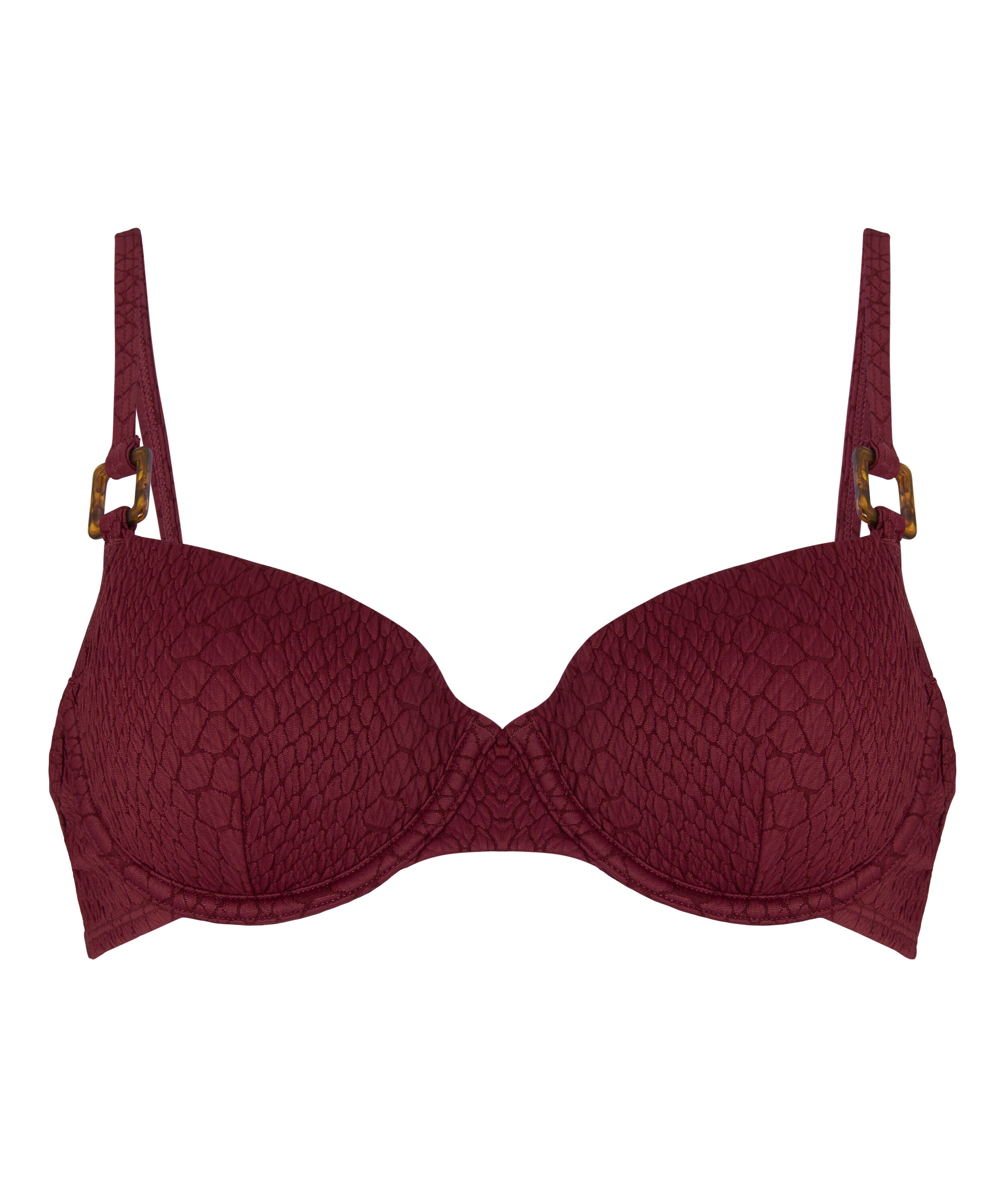 Padded Underwired Bikini Top Aruba, Purple