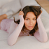 super soft Boatneck shirt with Cashmere, Pink