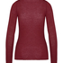 super soft Boatneck shirt with Cashmere, Red