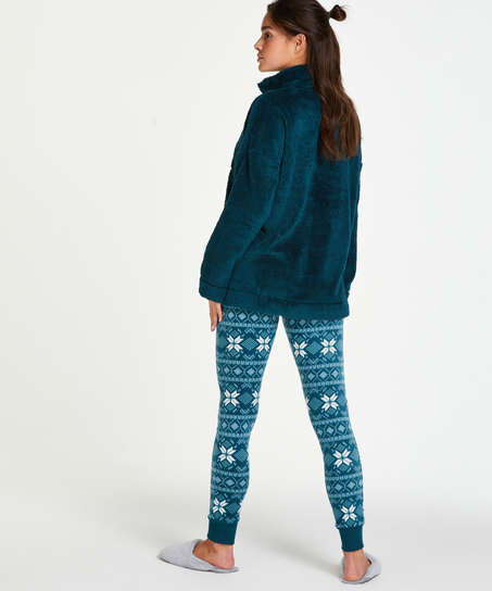 Fleece Snuggle Top, Blue