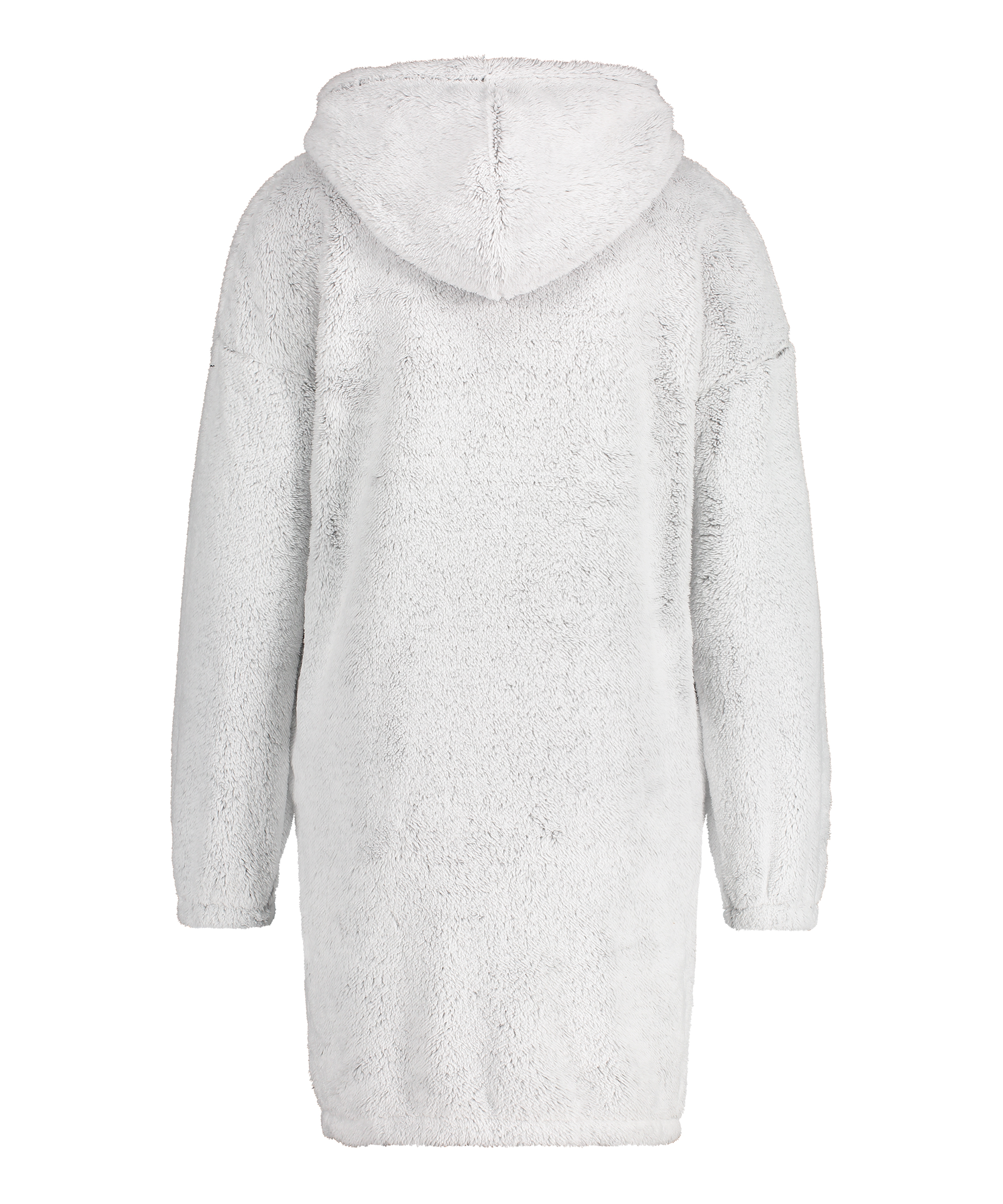 Snuggle Fleece Dress, Gray, main
