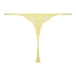 Kaiden High Leg Thong, Yellow