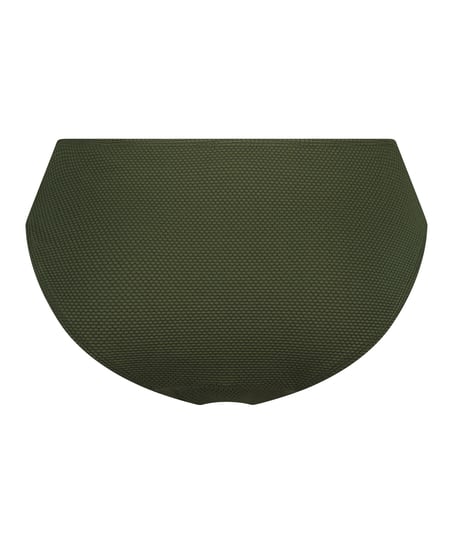 Scallop Rio Bikini Bottoms, Green