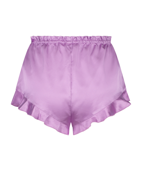 Satin Shorts, Purple