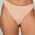 Multipack Cotton Thong, Beige