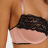 Cherry Padded Underwired Bra, Pink