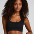 Dianne Scoop Bralette, Black