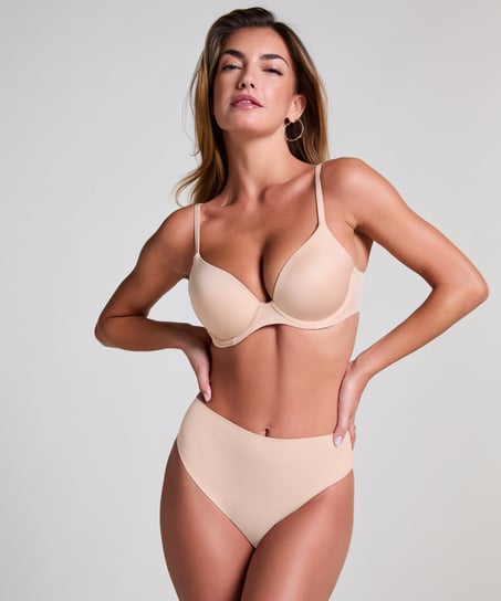 Super Soft Padded Underwired Bra, Beige