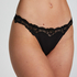 Secret Lace Thong, Black
