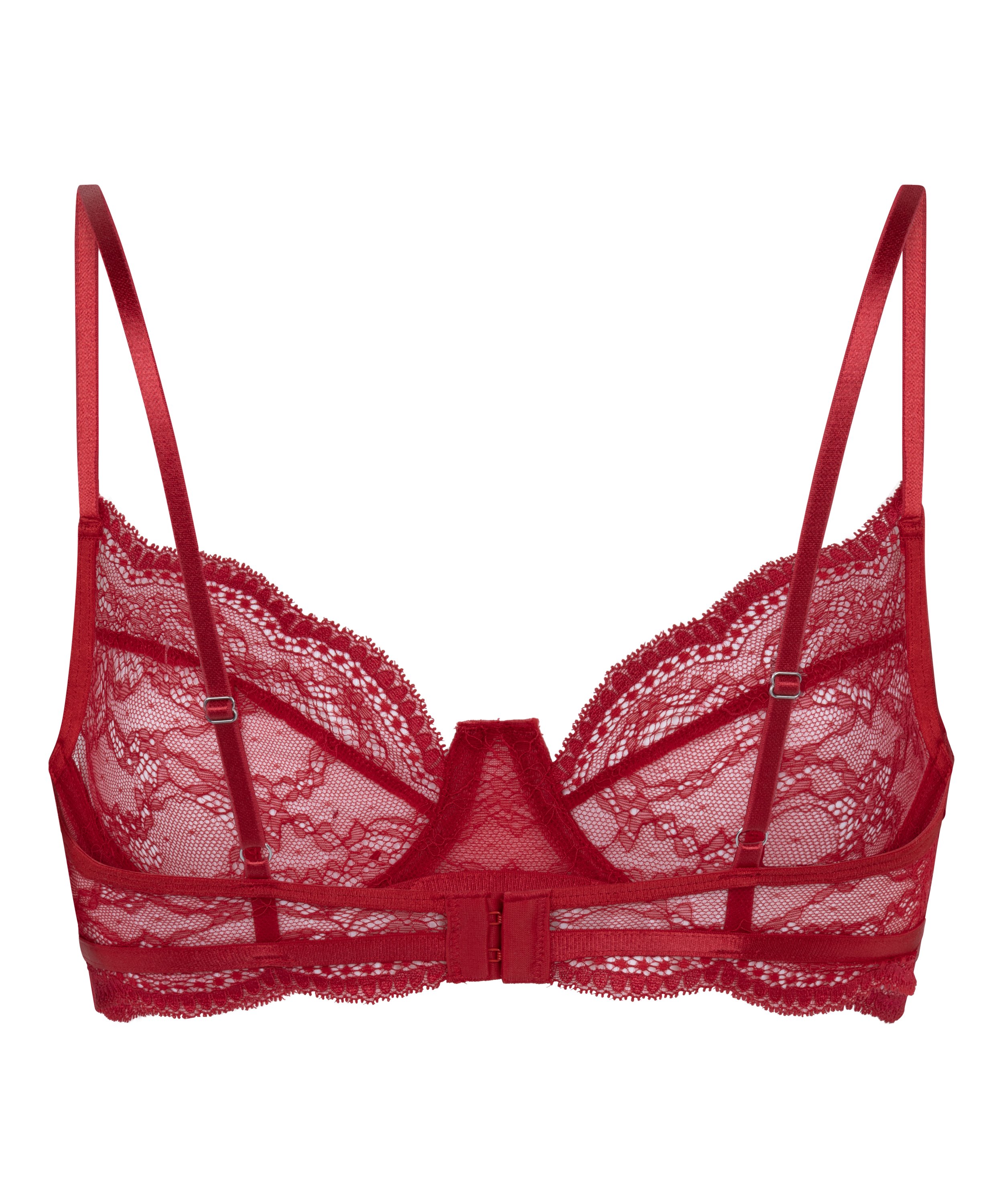 Isabelle Non-Padded Underwired Bra, Red, main