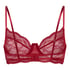 Isabelle Non-Padded Underwired Bra, Red