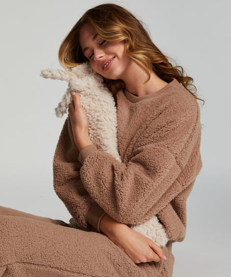 Hot water bottle, White