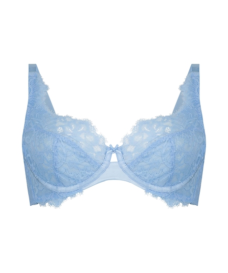 Isabella Non-Padded Underwired Bra, Blue