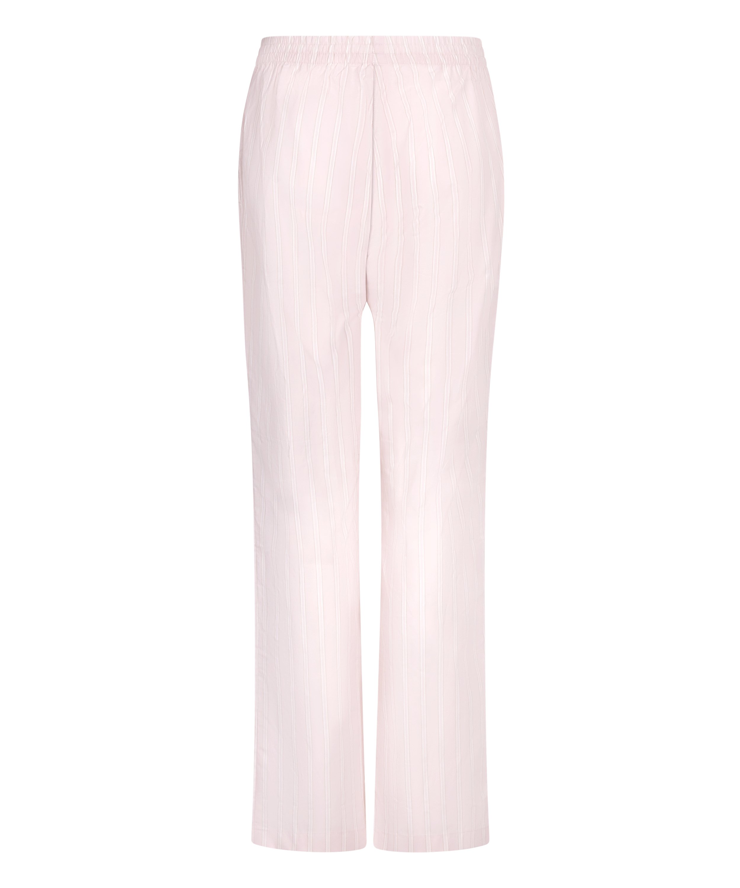 Poplin Cotton Pyjama Pants, Pink, main