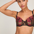 Non-Padded Underwired Bra Dahlia, Black