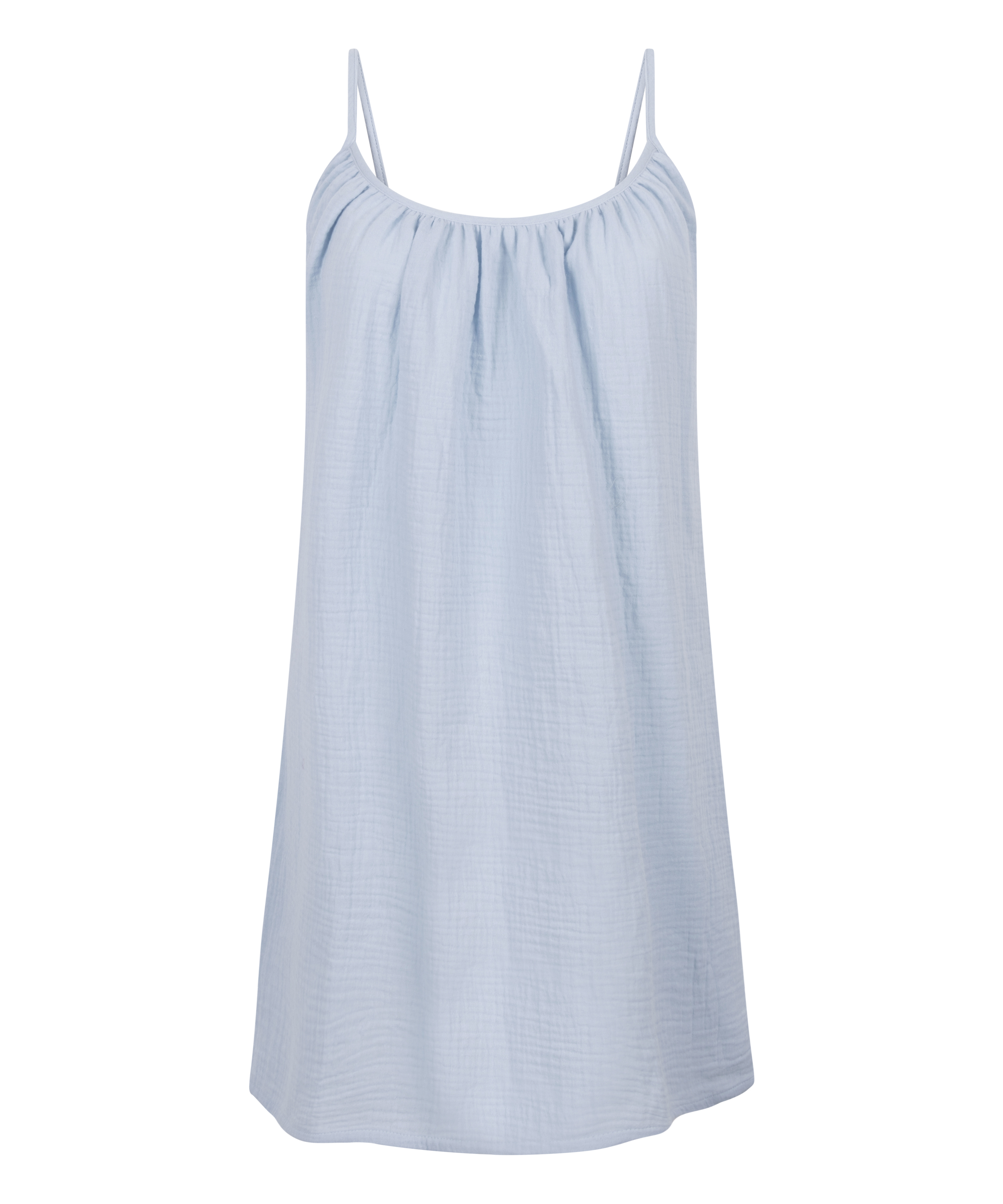 Muslin Slipdress, Blue, main