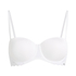 Angie Padded Strapless Underwired Bra, White