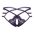 Mitzy high-cut pen crotch Brazilian, Purple