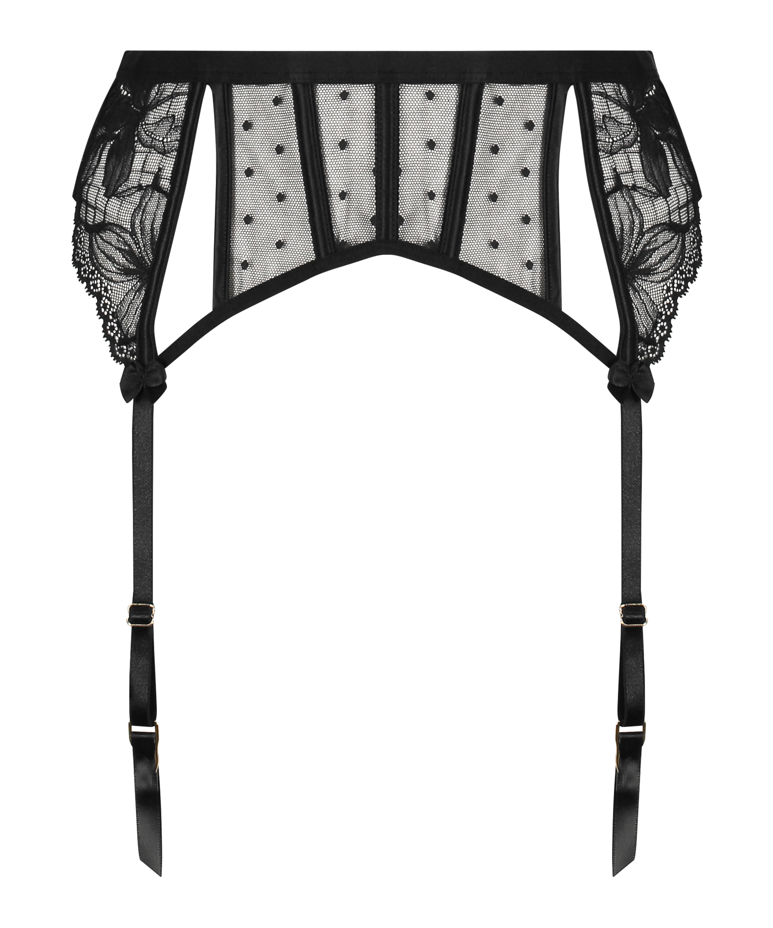 Lulu Suspenders, Black, main