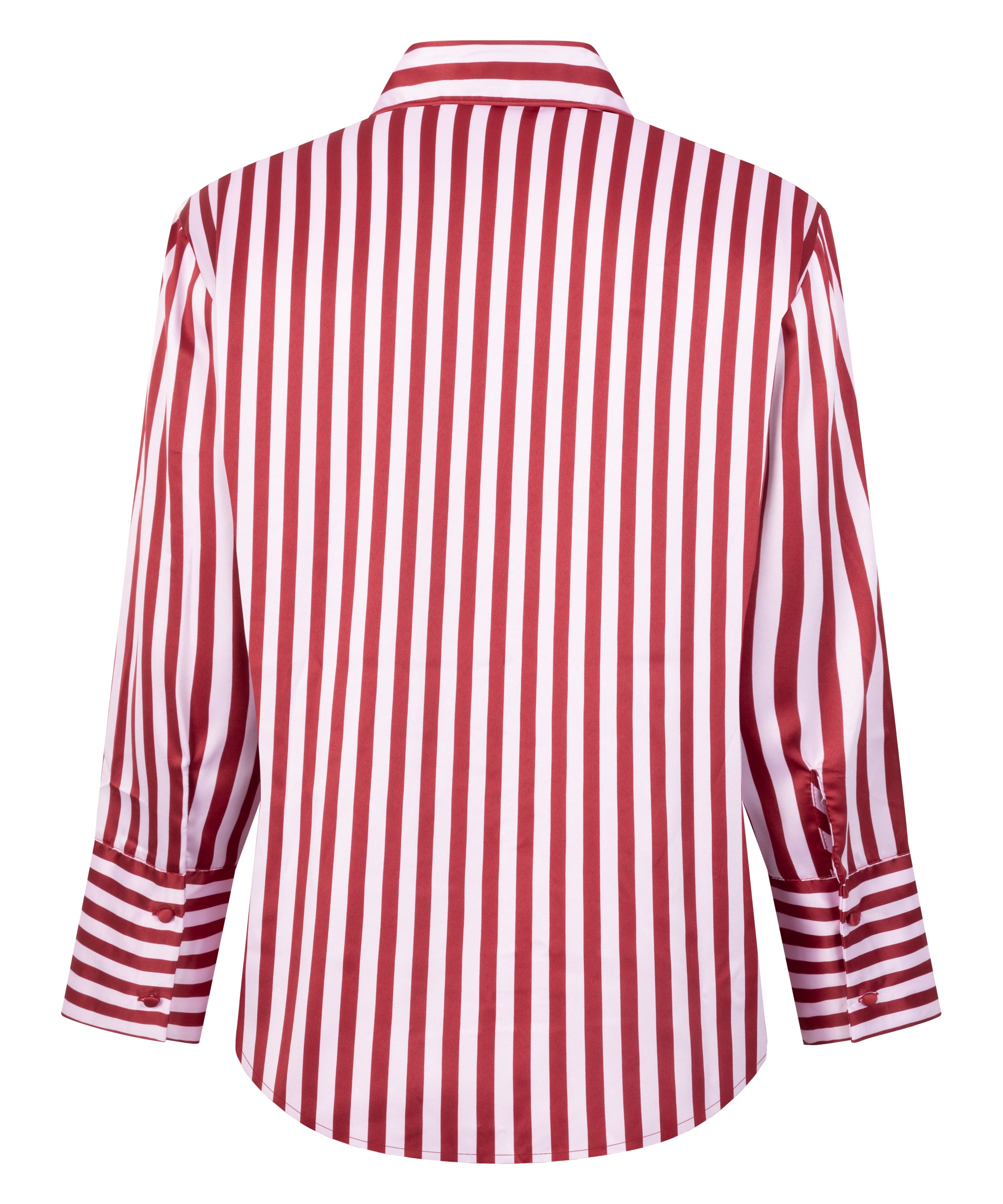 Satin Long-Sleeved Jacket, Pink, main