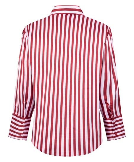 Satin Long-Sleeved Jacket, Pink