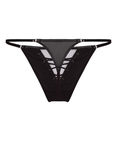 Highleg Thong Sam, Black