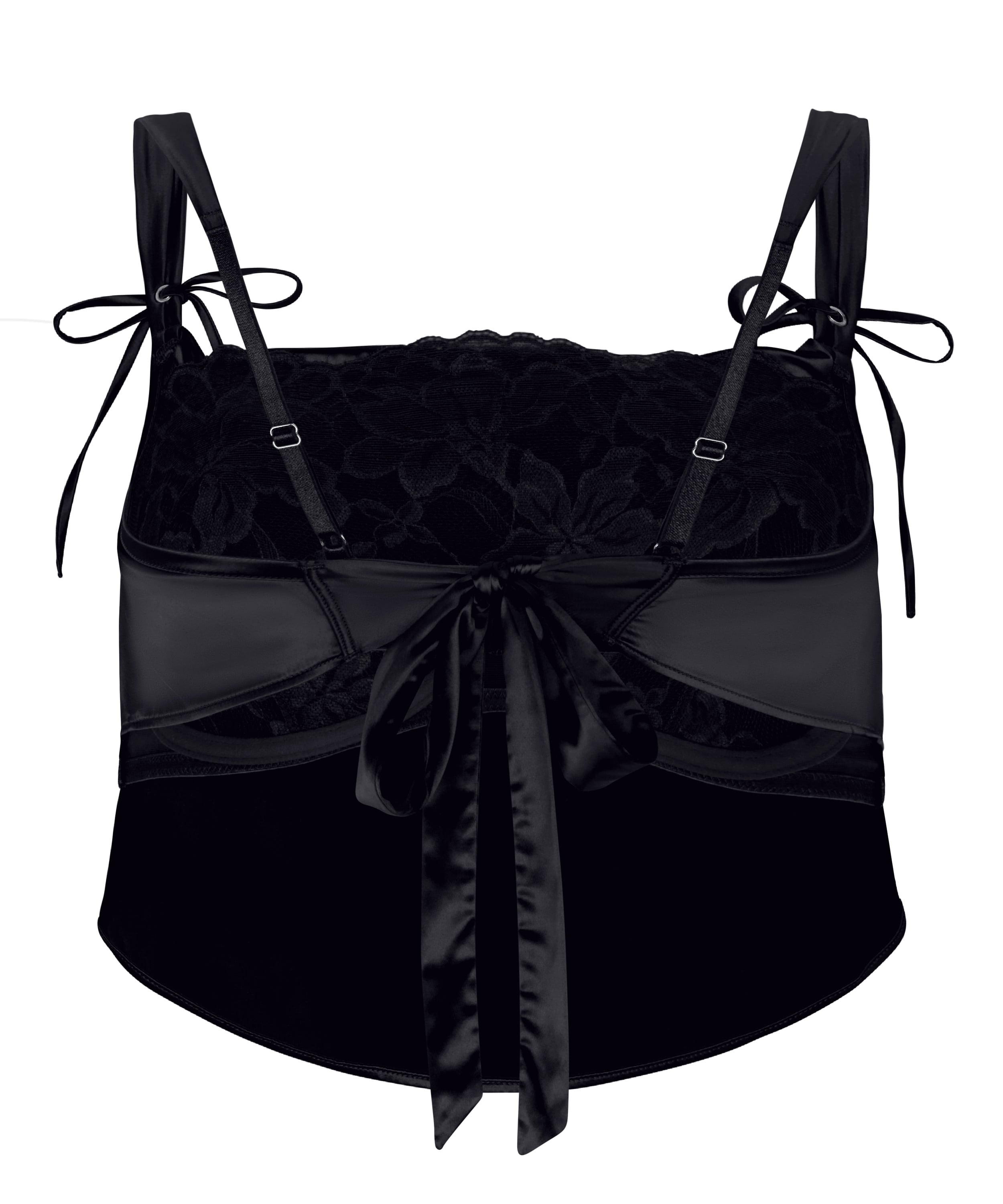 Non-Padded Underwired Bra Viktoria, Black, main