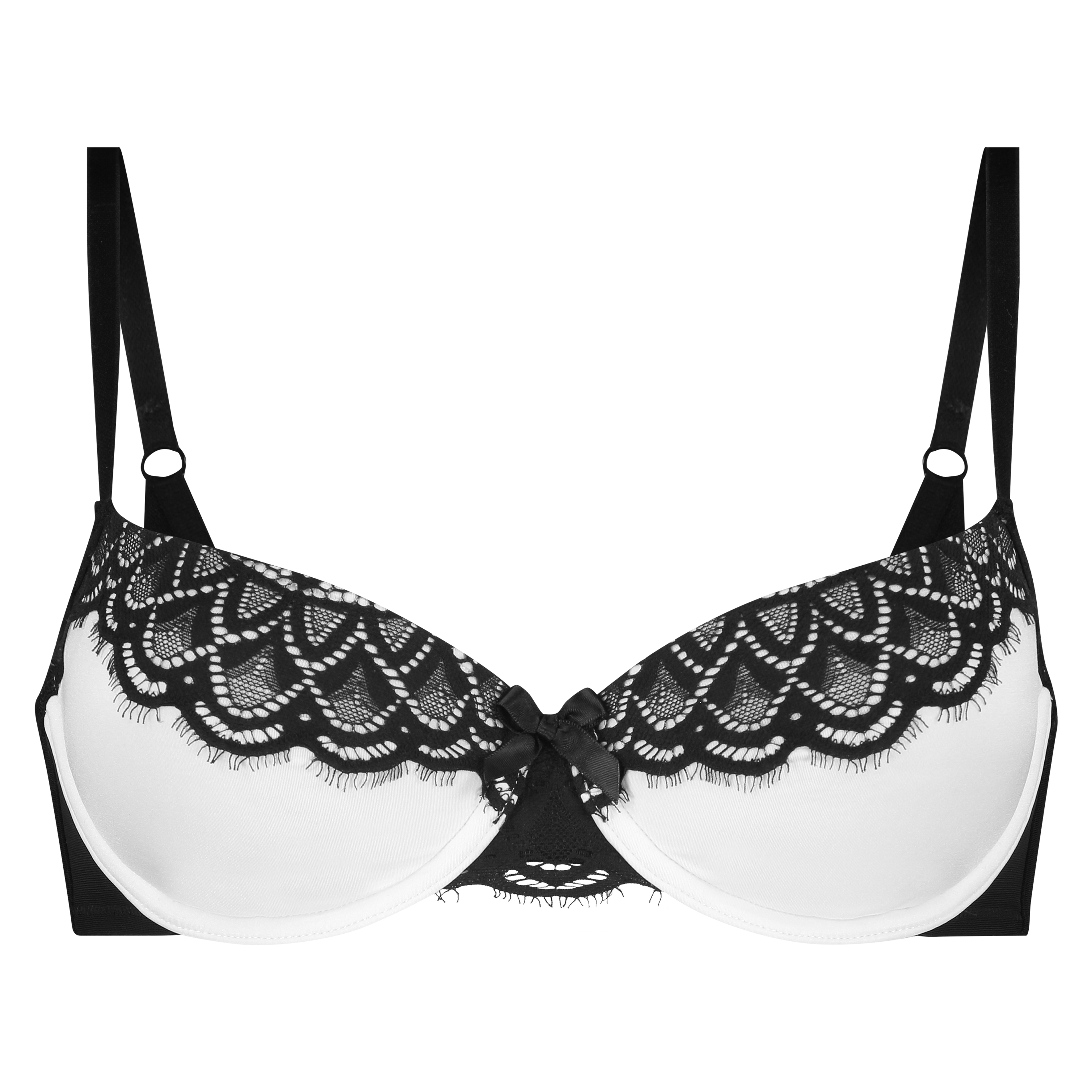 Lina Padded Underwired Bra, Black, main