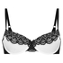 Lina Padded Underwired Bra, Black