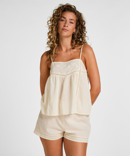 Pyjama Short, White