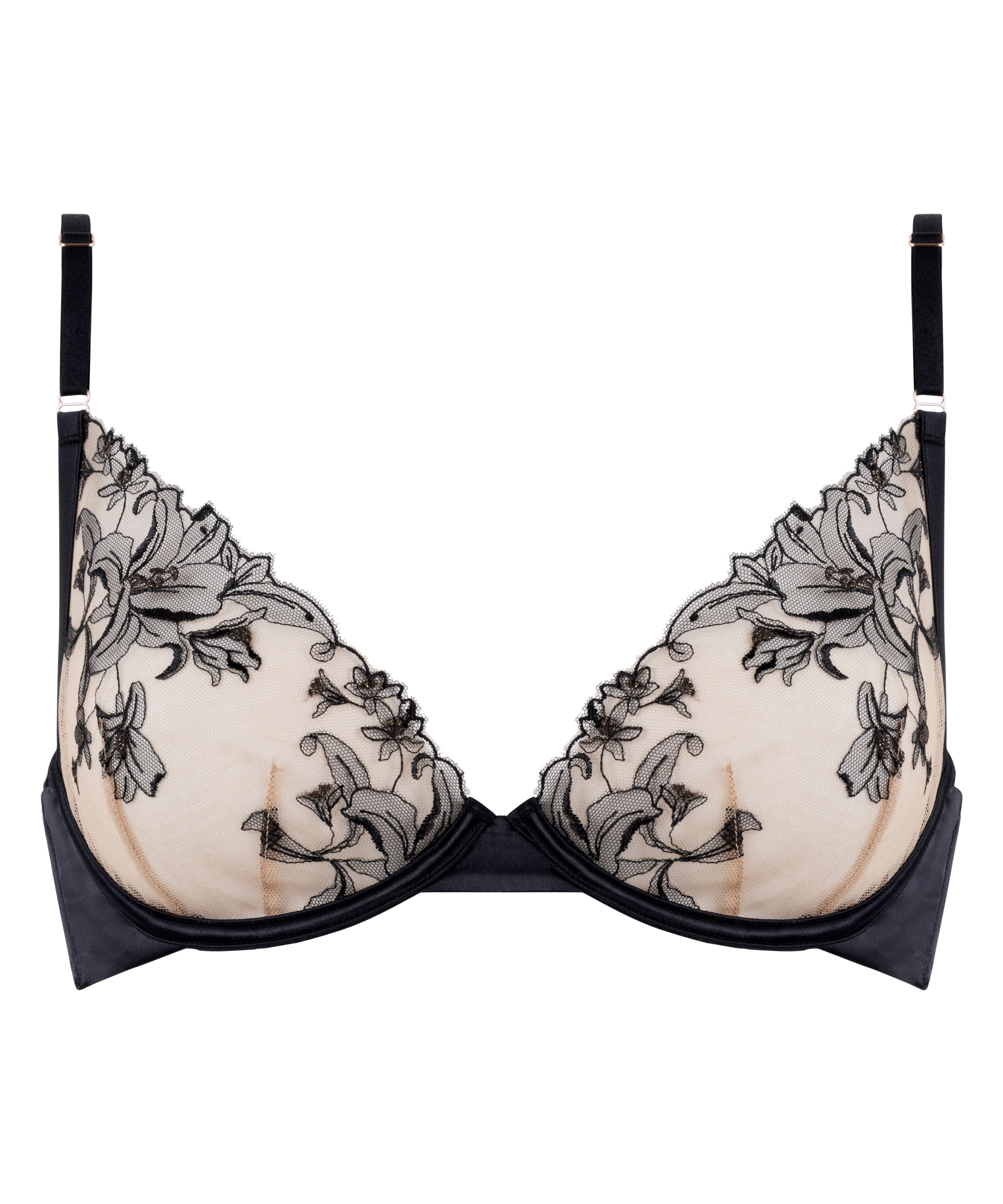 Anouk Non-Padded Underwired Bra, Black